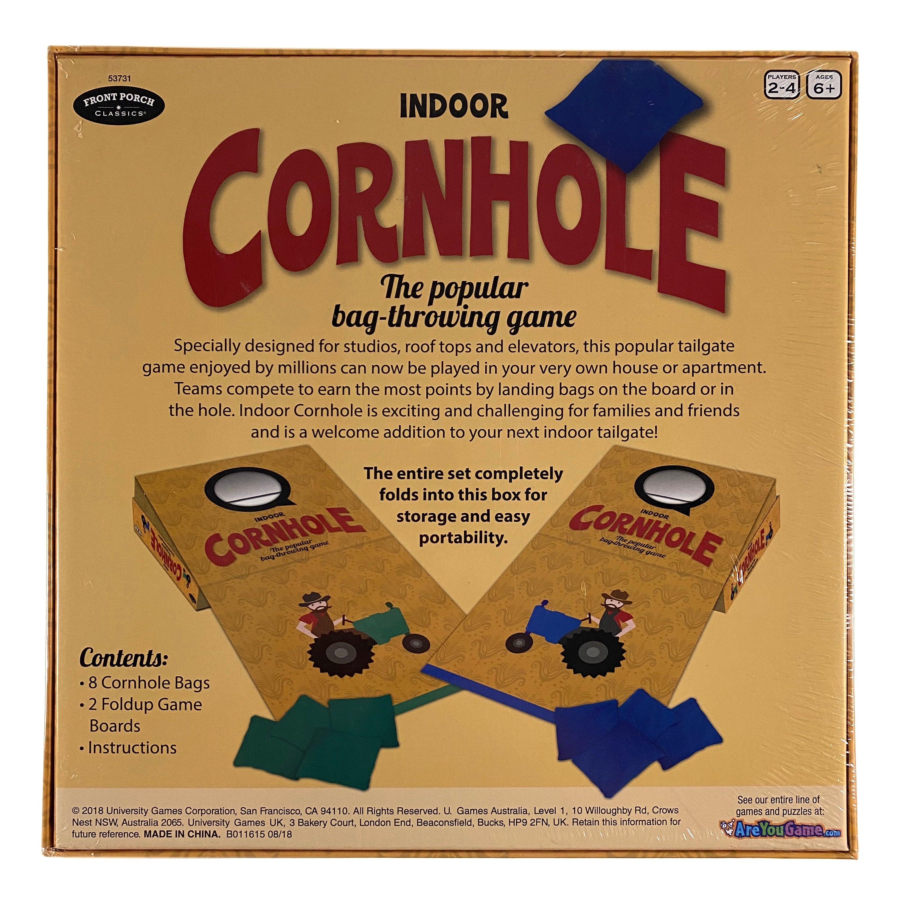 Indoor Cornhole Game — Bird in Hand