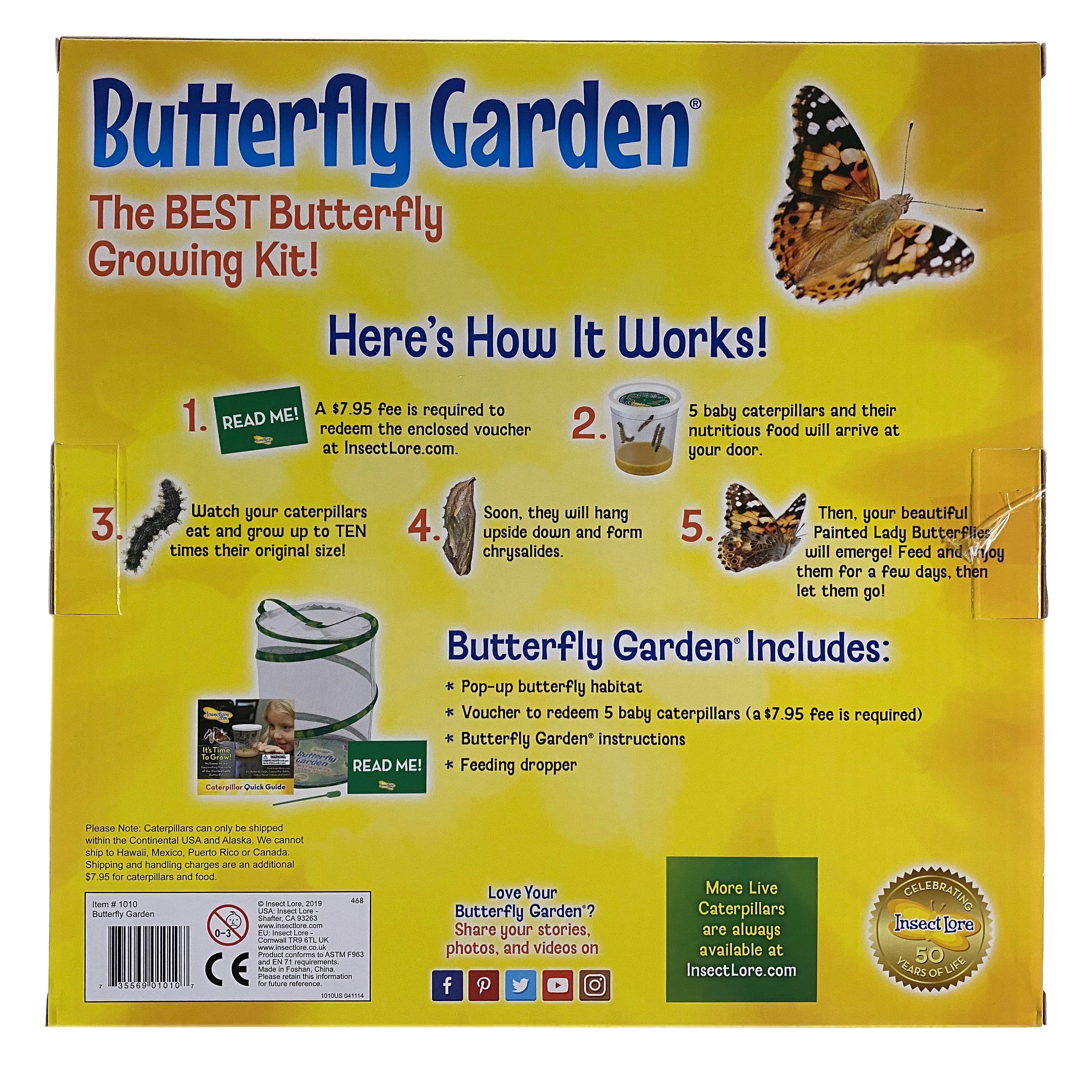 Calico Toy Shoppe - Butterfly Net from Insect Lore