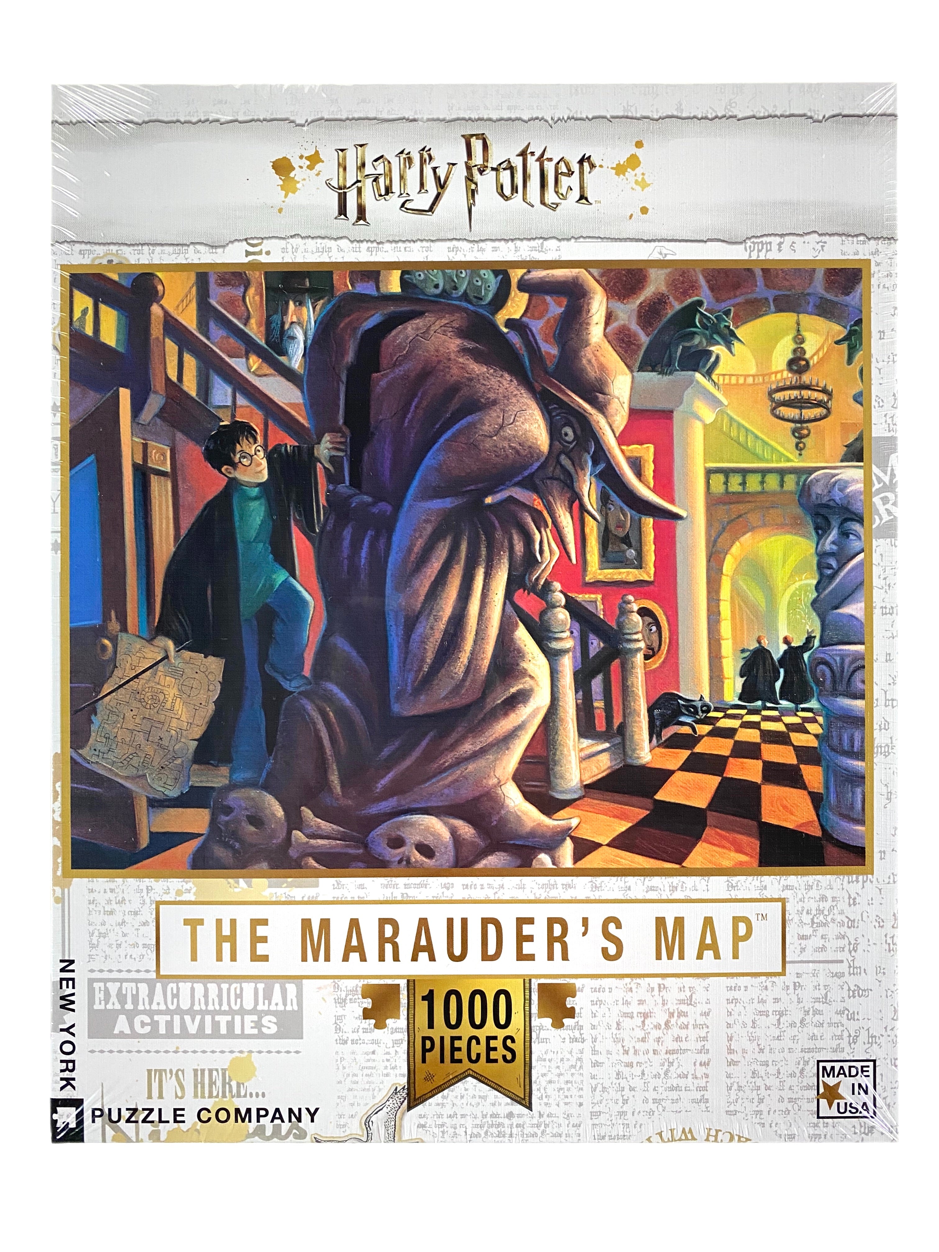 Harry Potter The Marauder's Map 1000 Piece Puzzle    