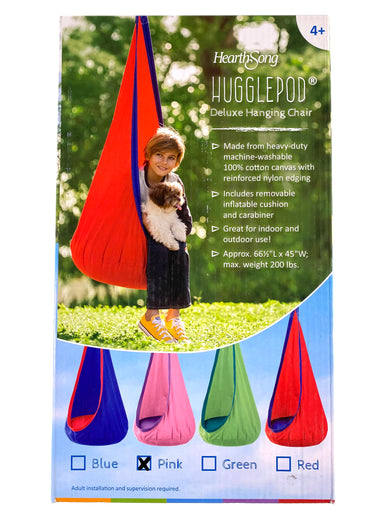 Hugglepod Deluxe Hanging Chair - Pink    