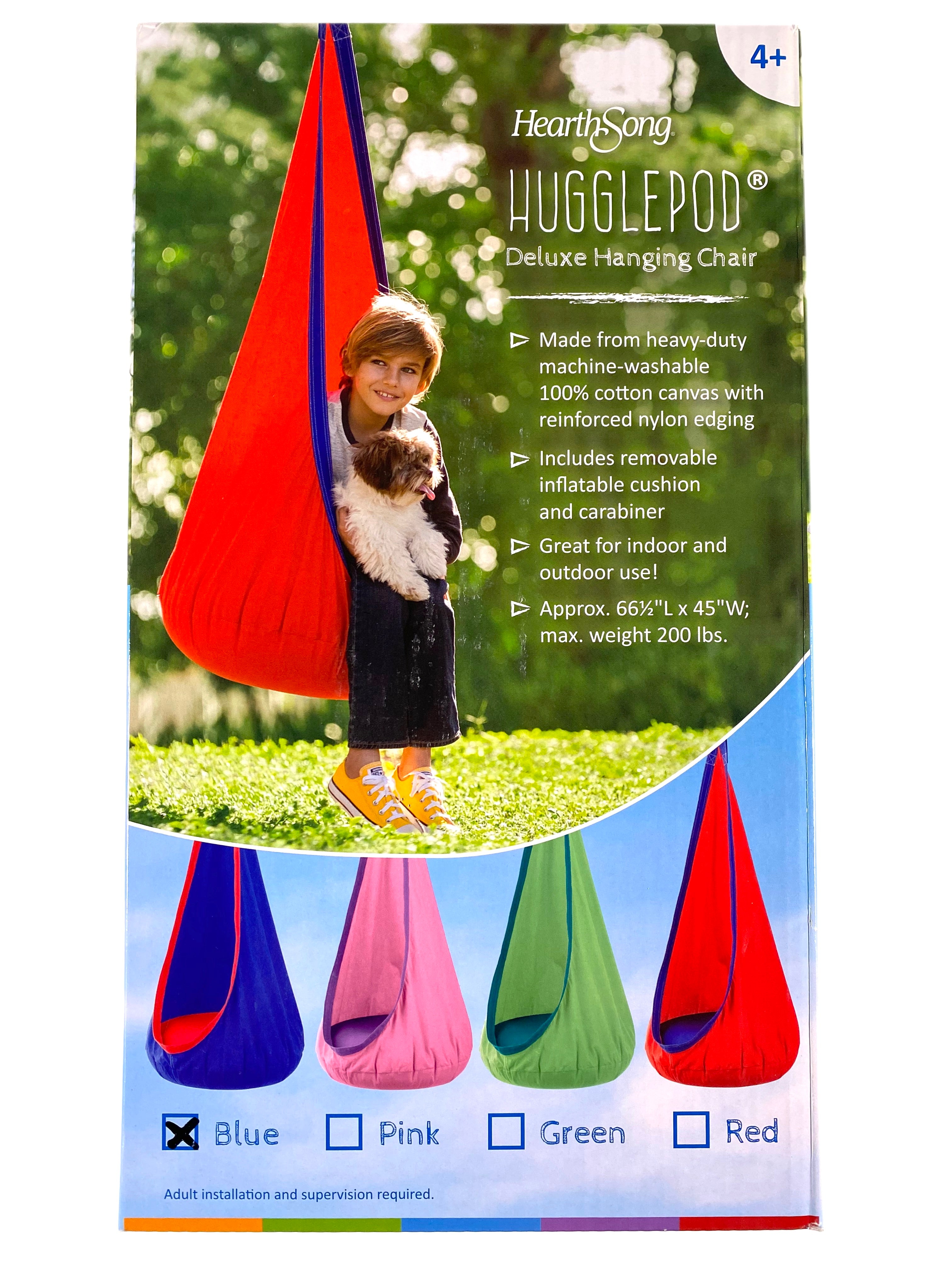 Hugglepod Deluxe Hanging Chair - Blue    