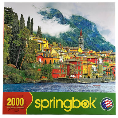 Mediterranean Waterfront 2000 Piece Puzzle    