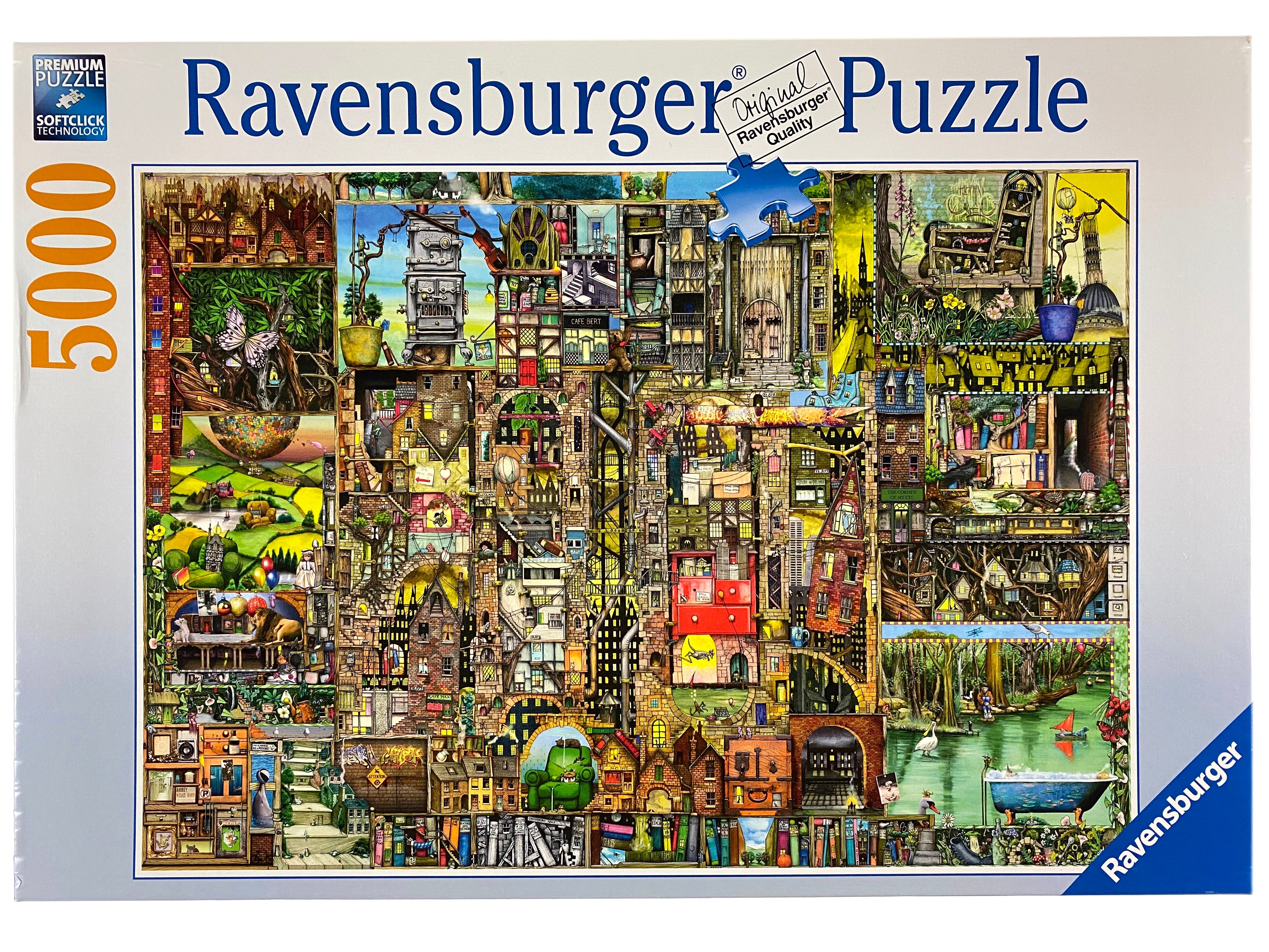 Bizarre Town, 5000 Pieces, Ravensburger