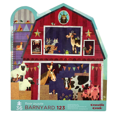 Barnyard 123 36 Piece Floor Puzzle    