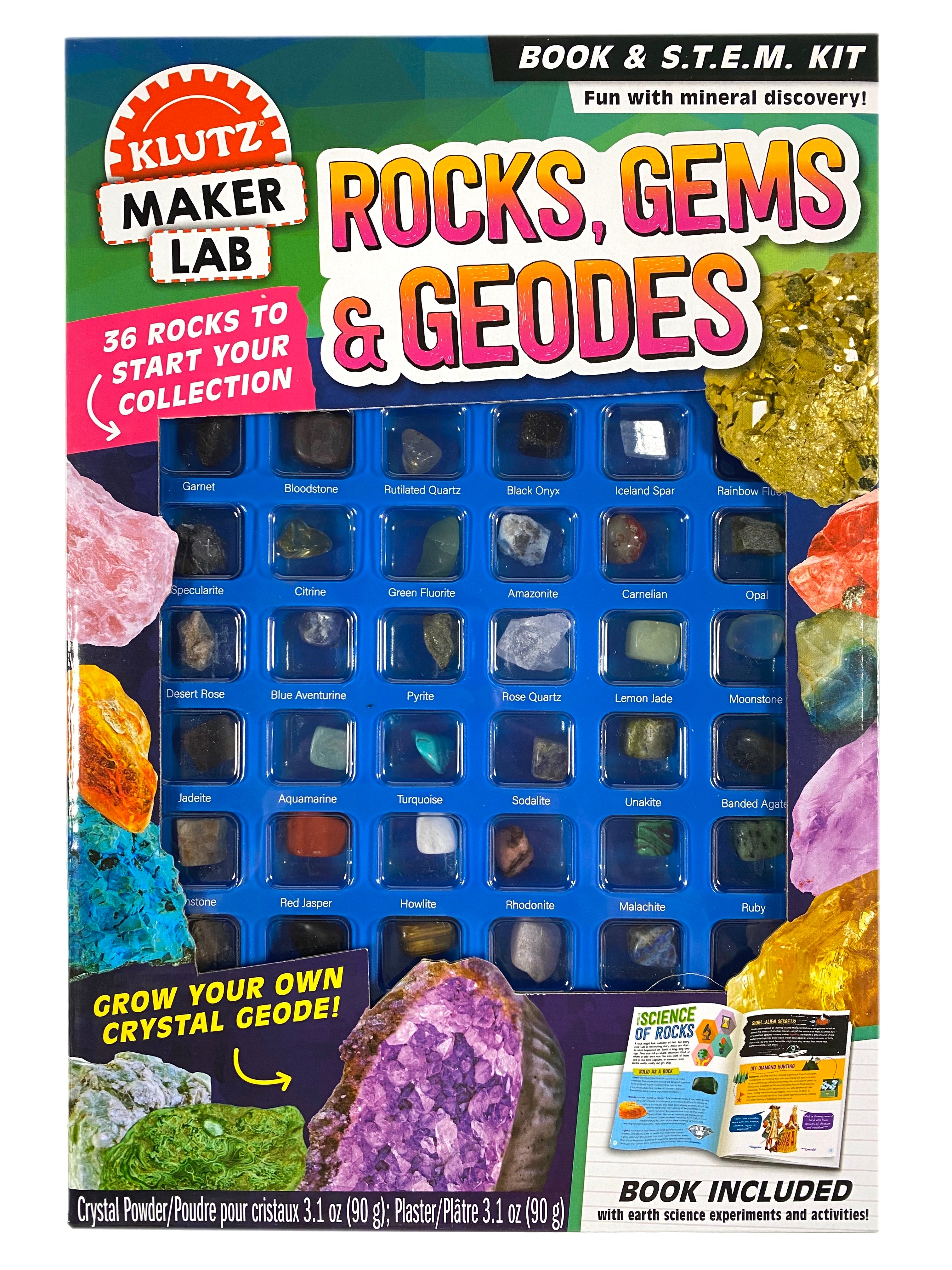 Klutz Maker Lab - Rocks, Gems & Geodes    