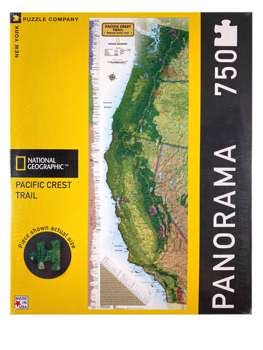 National Geographic The Pacific Coast Trail 750 Piece Panorama Puzzle    