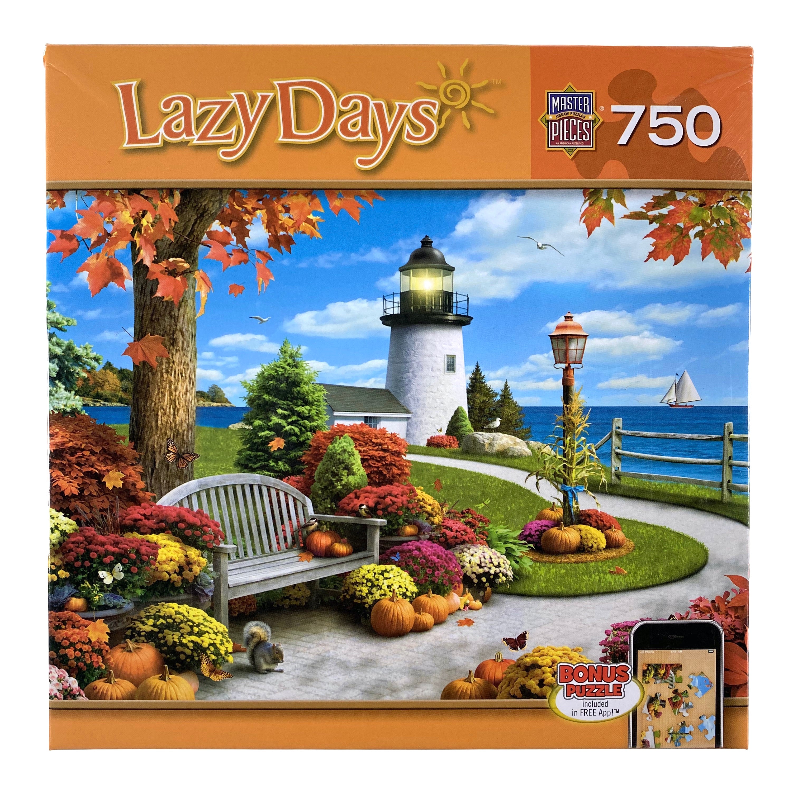 Lazy Days Autumn Sail 750 Piece Puzzle    