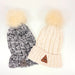 Chico Beanie with Pom and Small Patch    