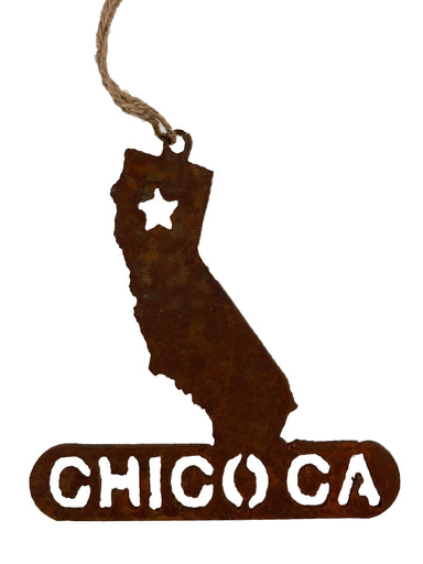 Chico Ornament - California    
