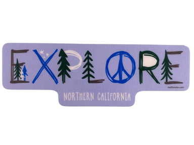 Chico Sticker - Explore Northern California    