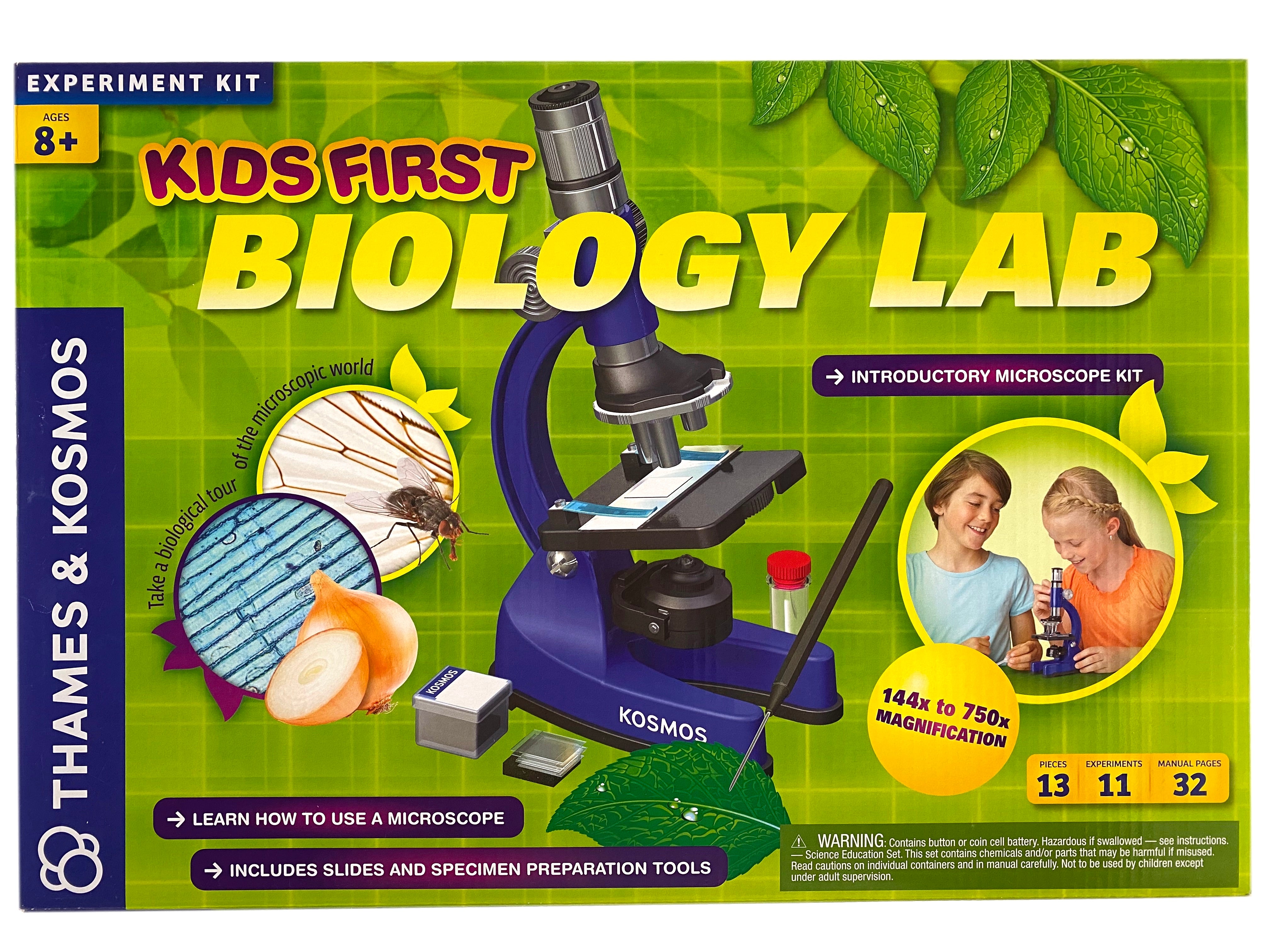 Kids First Biology Lab - Introductory Microscope Kit    