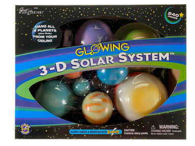 Glow-in-the-Dark 3-D Solar System    