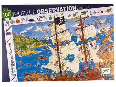 Pirates 100 piece observation puzzle    