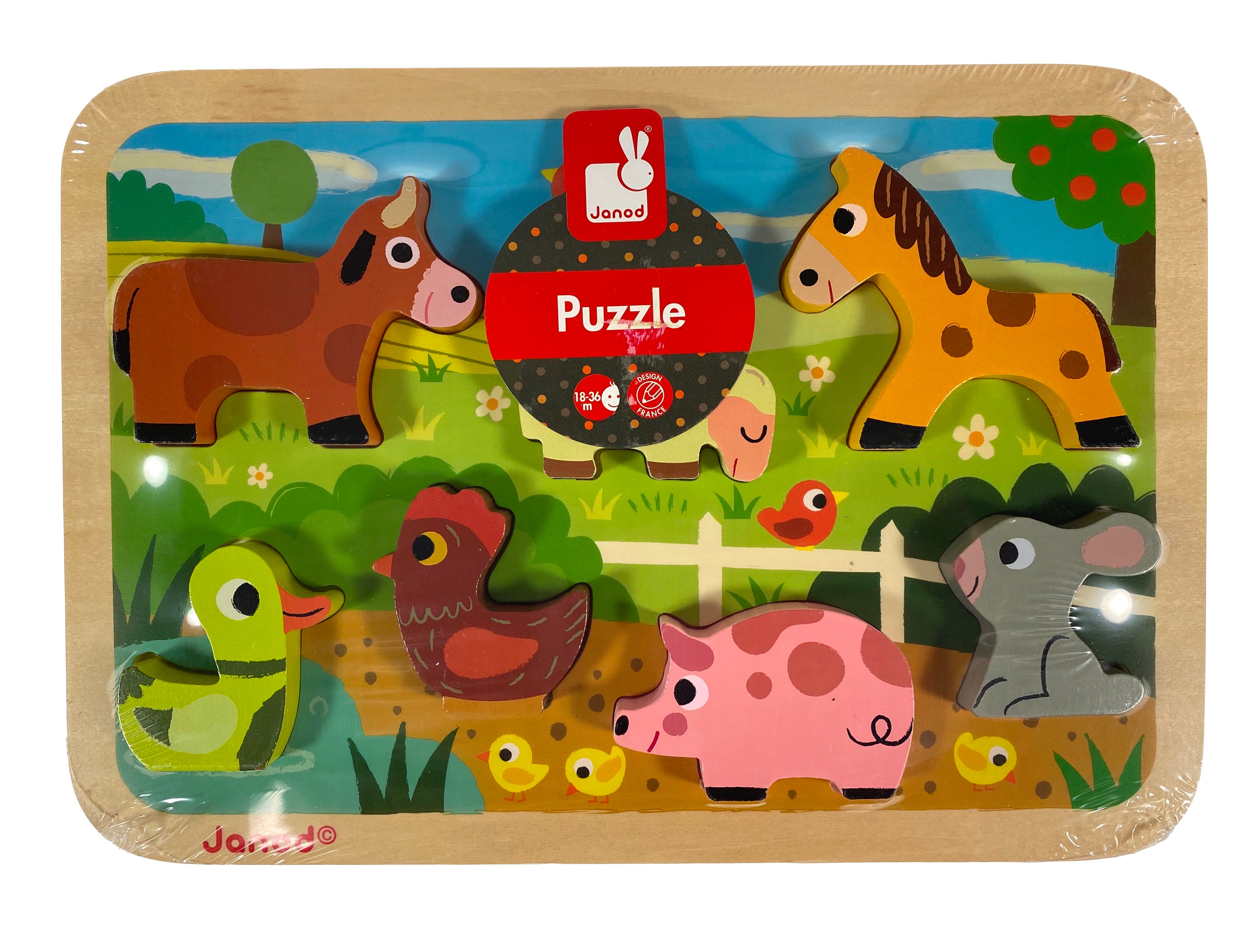 Chunky Farm Animal Puzzle    