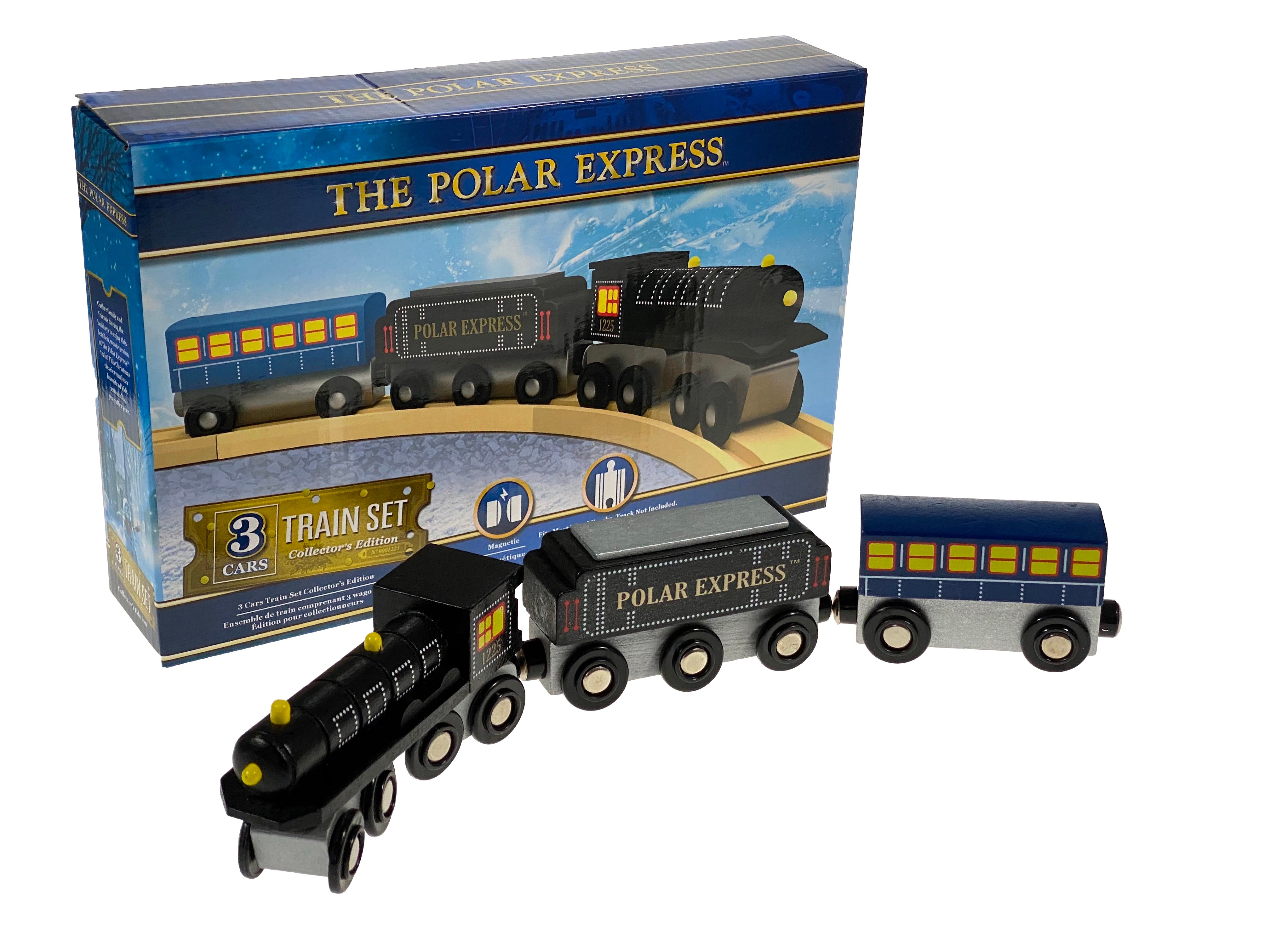 The Polar Express 3 Car Train Set    