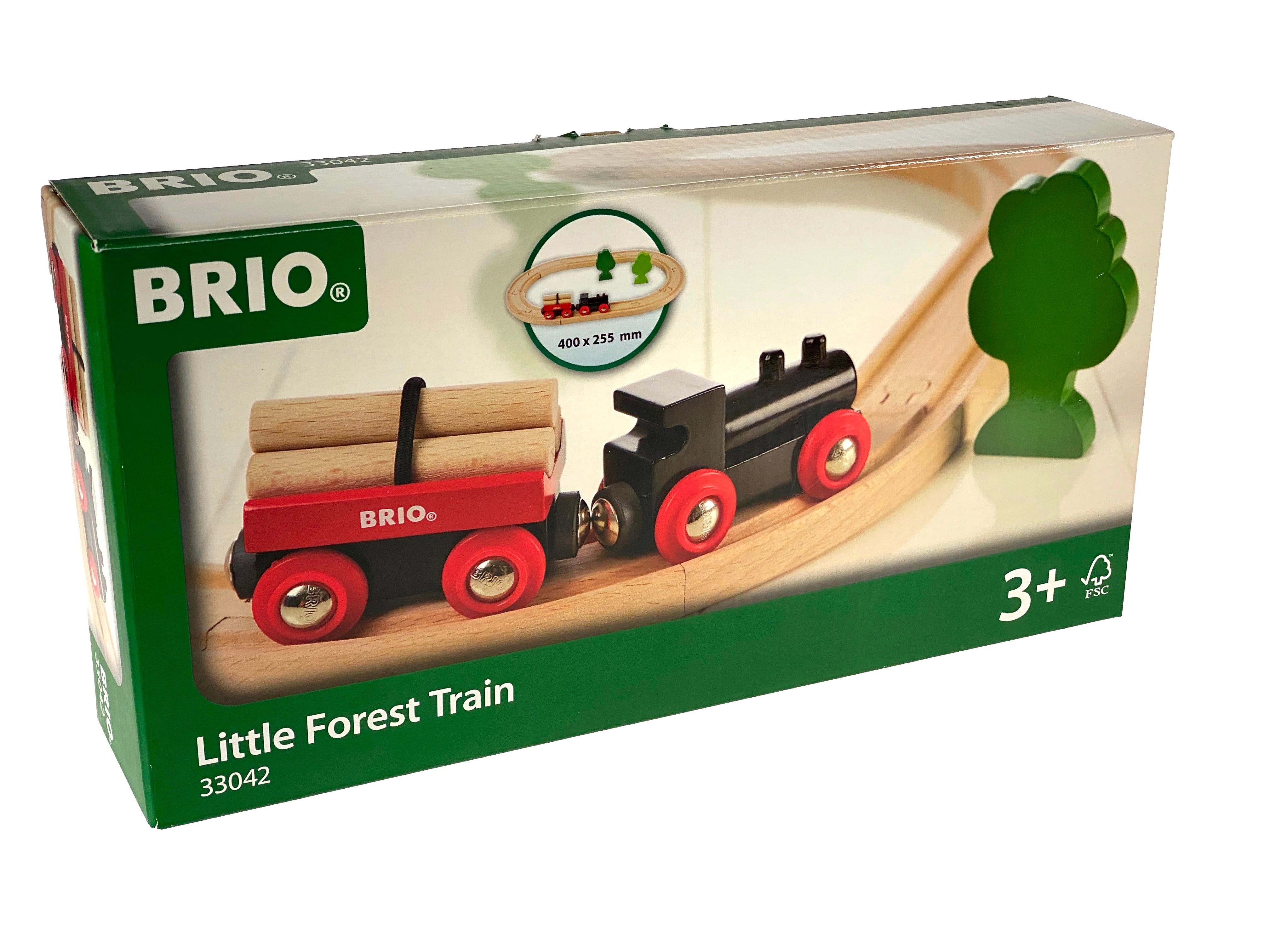 BRIO World - 33042 Little Forest Train Set  18 Piece Train Toy with  Accessories and Wooden Tracks for Kids Ages 3 and Up NEW 
