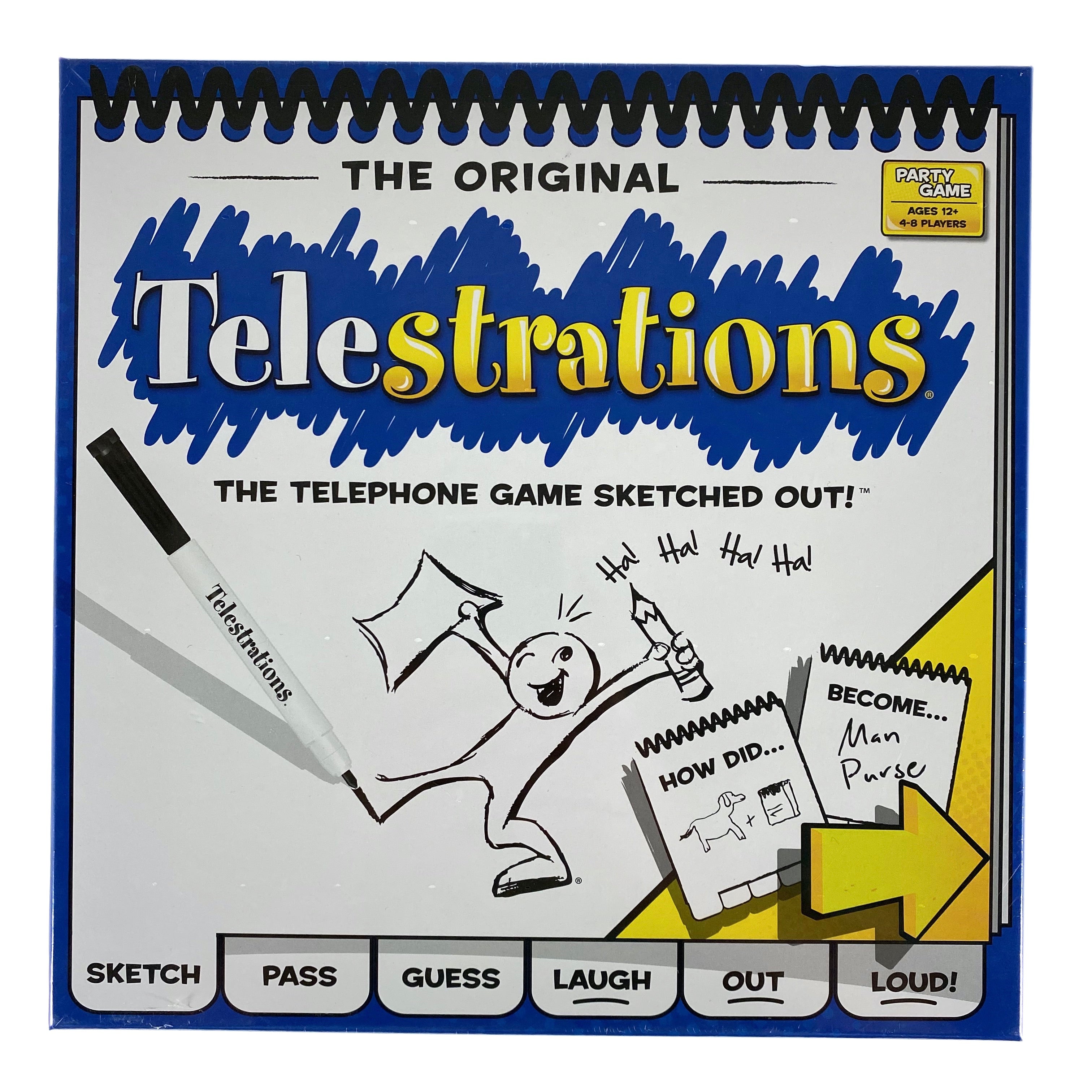  USAOPOLY Telestrations Upside Drawn