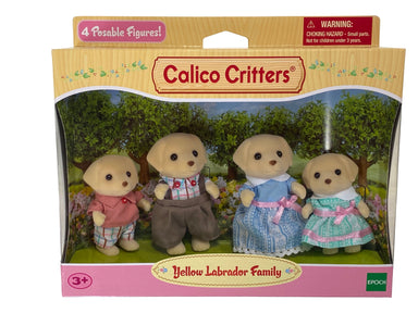 Calico Critters - Yellow Labrador Family    