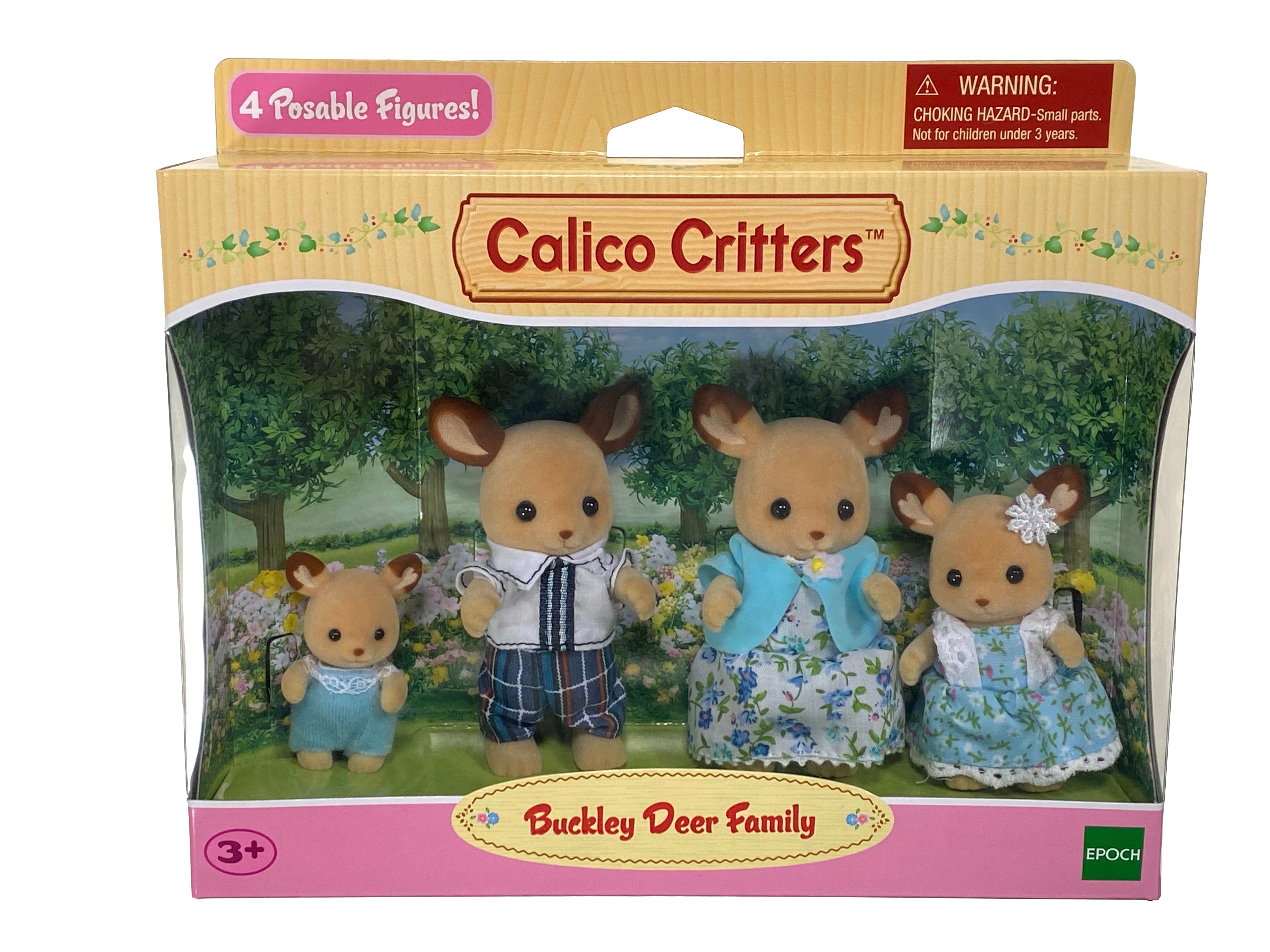 Calico Critters Buckley Deer Family    