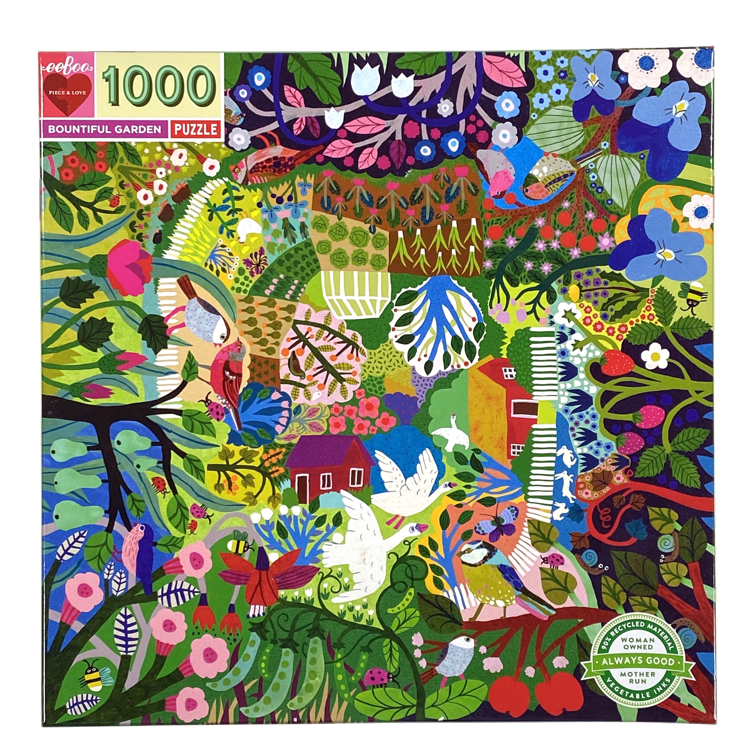 Bountiful Garden 1000 Piece Puzzle    