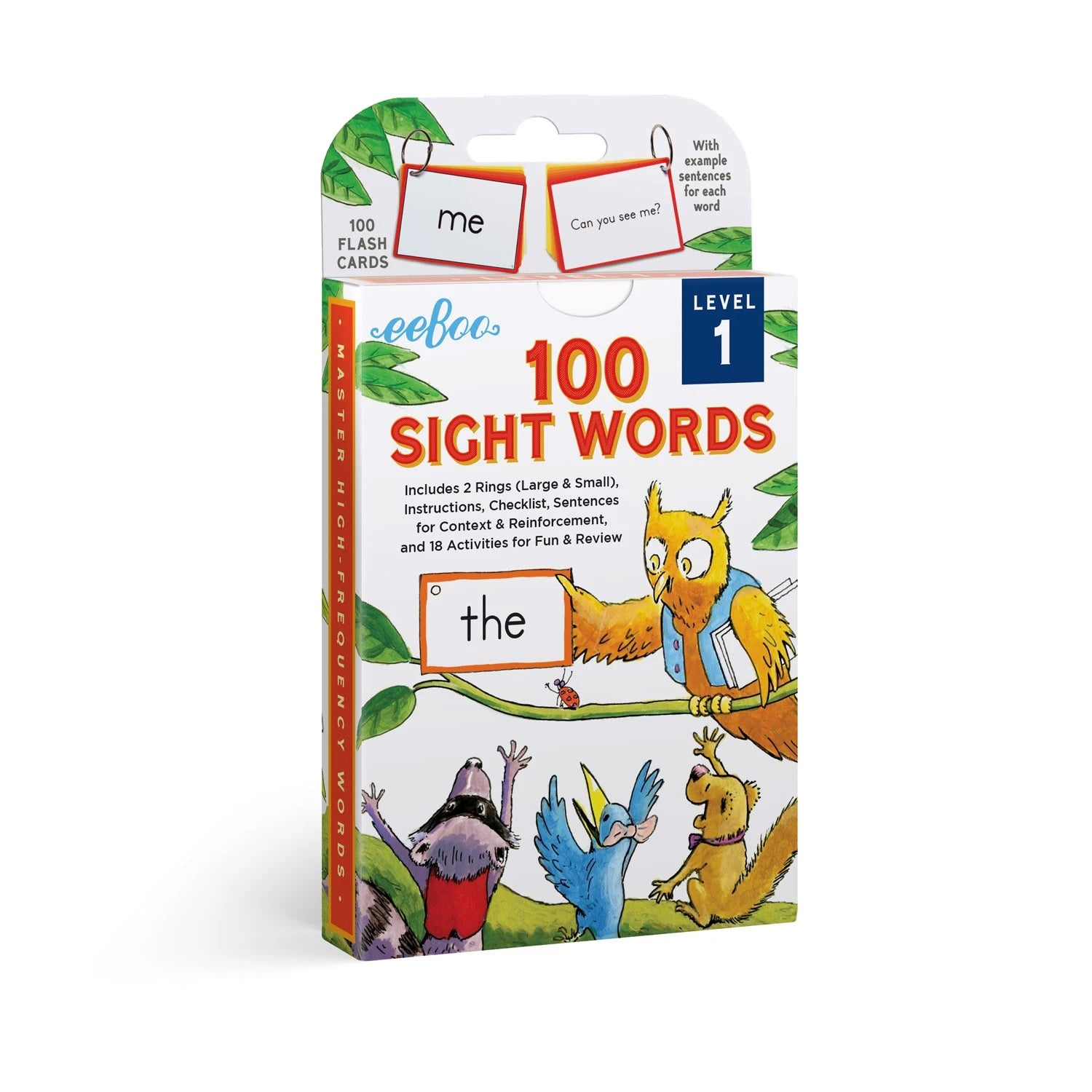 100 Sight Words Flashcards - Level 1    