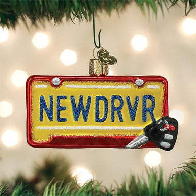 Old World Christmas New Driver Ornament    