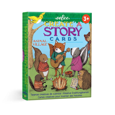 Create A Story Cards - Animal Village    