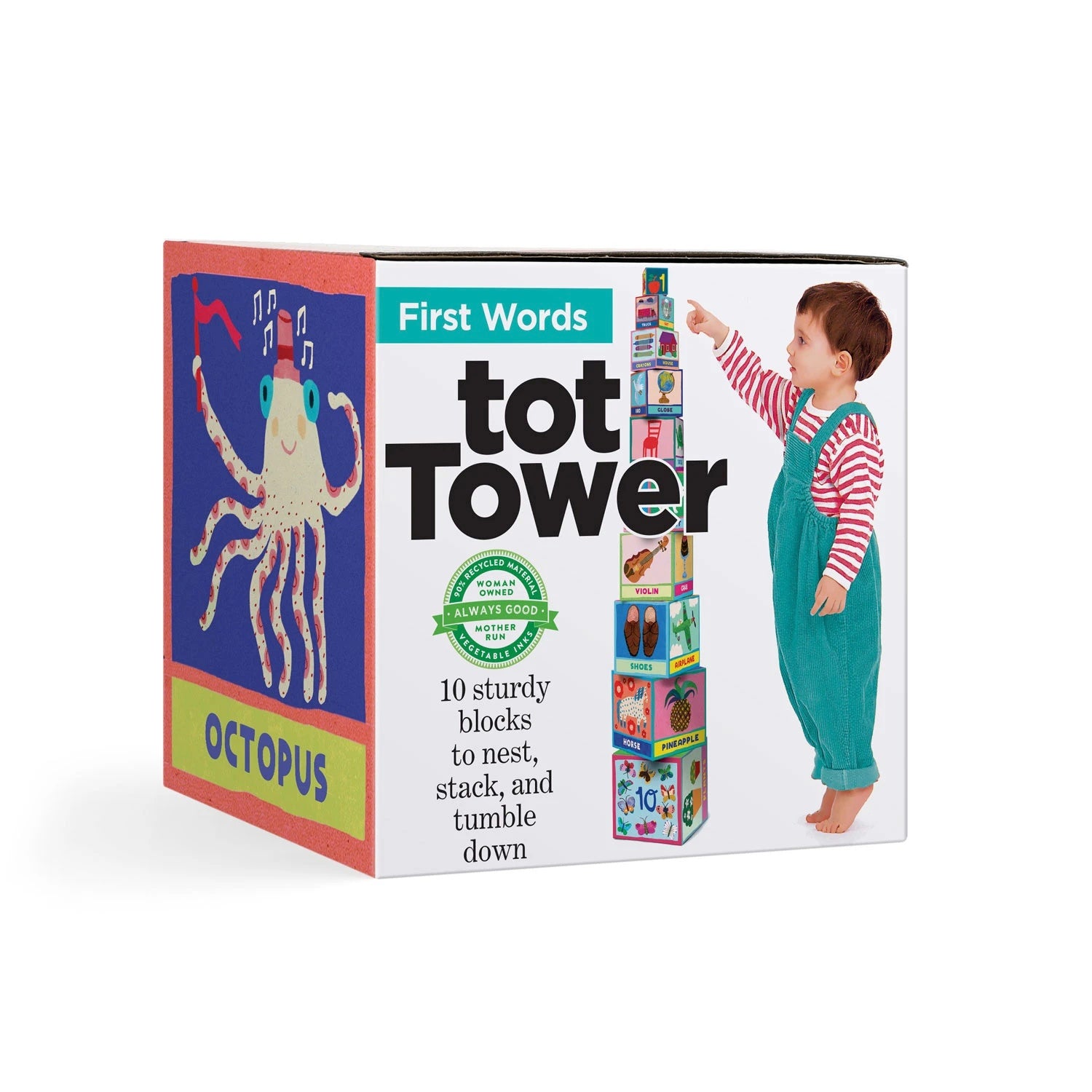 Stacking Tot Tower - First Words    