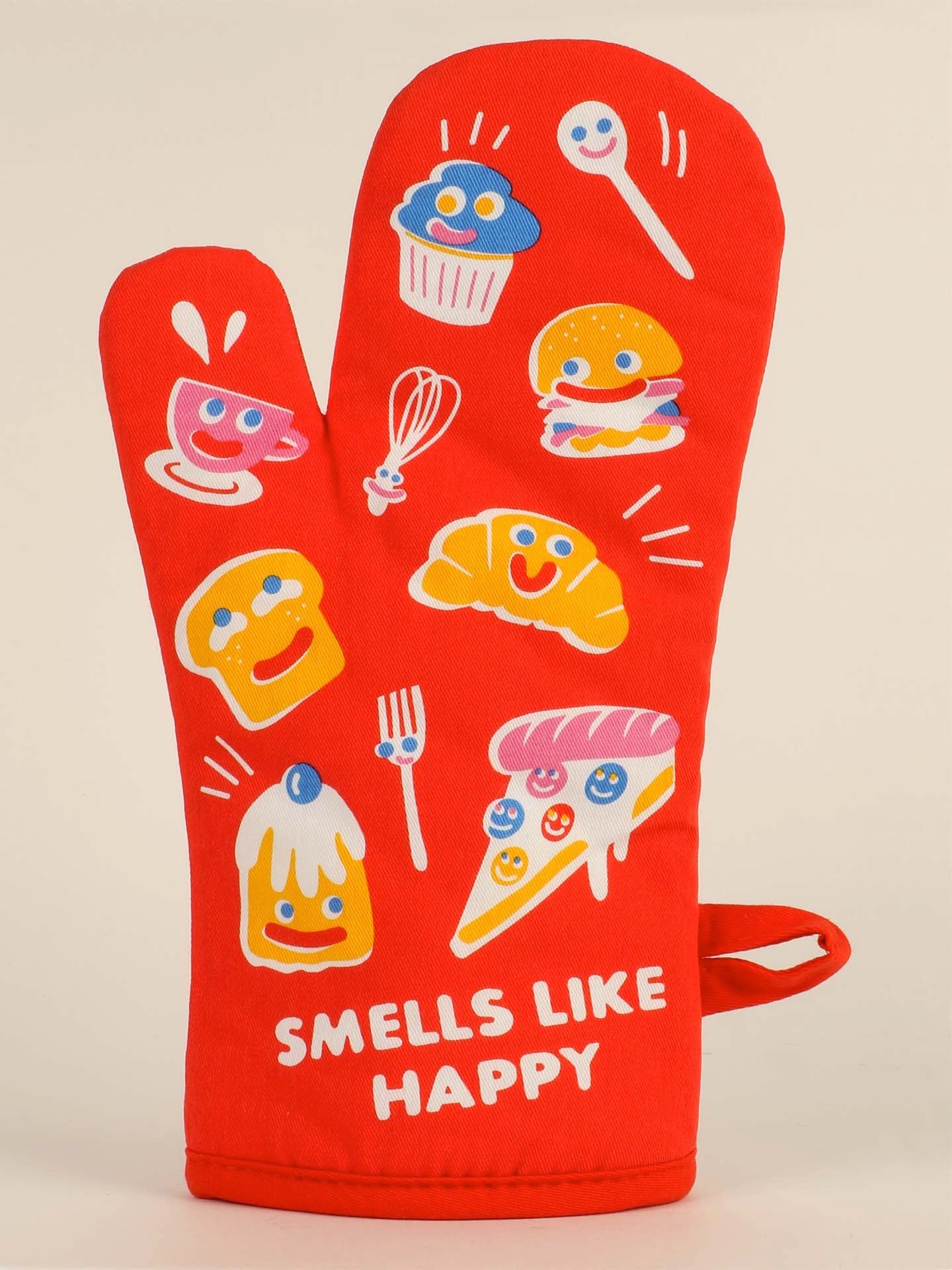 Blue Q Oven Mitt - Smells Like Happy    