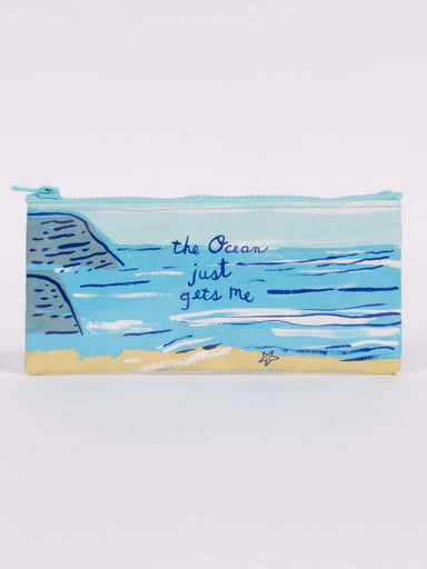 Blue Q Pencil Case - The Ocean Just Gets Me    