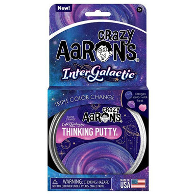 Crazy Aaron's Inter-Galactic Triple Color Changing Thinking Putty    
