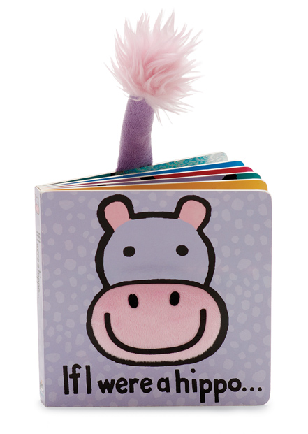 Jellycat Board Book - If I Were A Hippo    