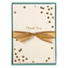 Boxed Thank You Cards - Gold Dots    