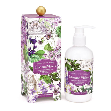 Lilac and Violets Hand and Body Lotion with Shea Butter    
