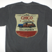 Cali Bear Liberty Bell Woody - T-Shirt CHARCOAL S  400101043133