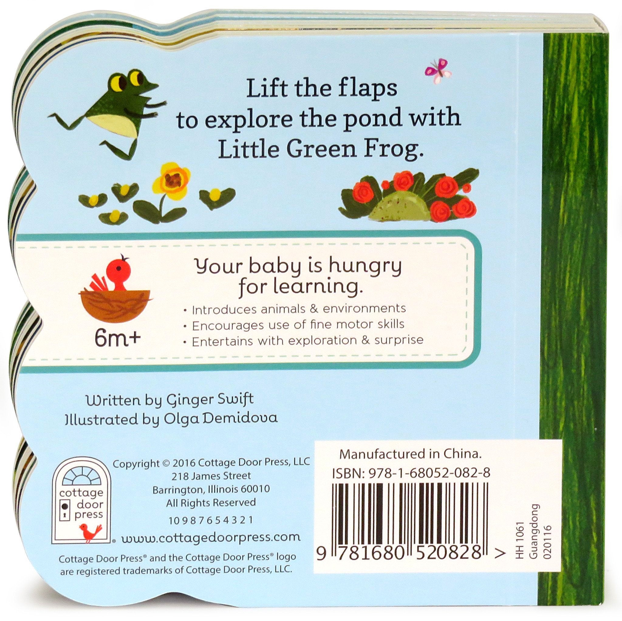 Little Green Frog Pond Lift-a-Flap Book    
