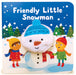 Friendly Little Snowman - Finger Puppet Book    