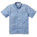 Reyn Spooner Koi Pond Camp Shirt Lichen Blue M  805766178310