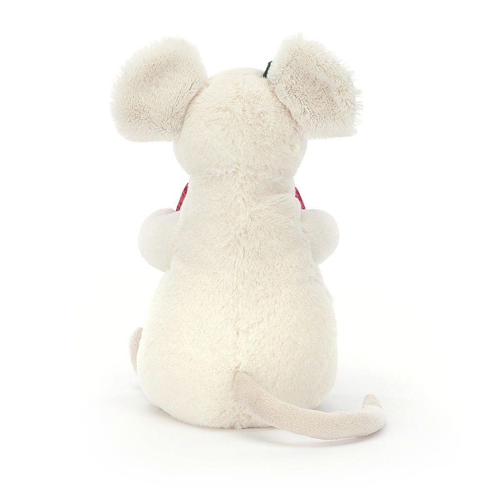 Jellycat Merry Mouse Present    