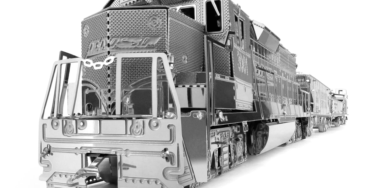 Metal earth freight sales train