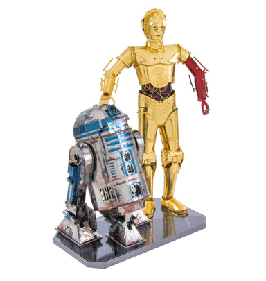 Metal Earth - R2-D2 and C-3PO    