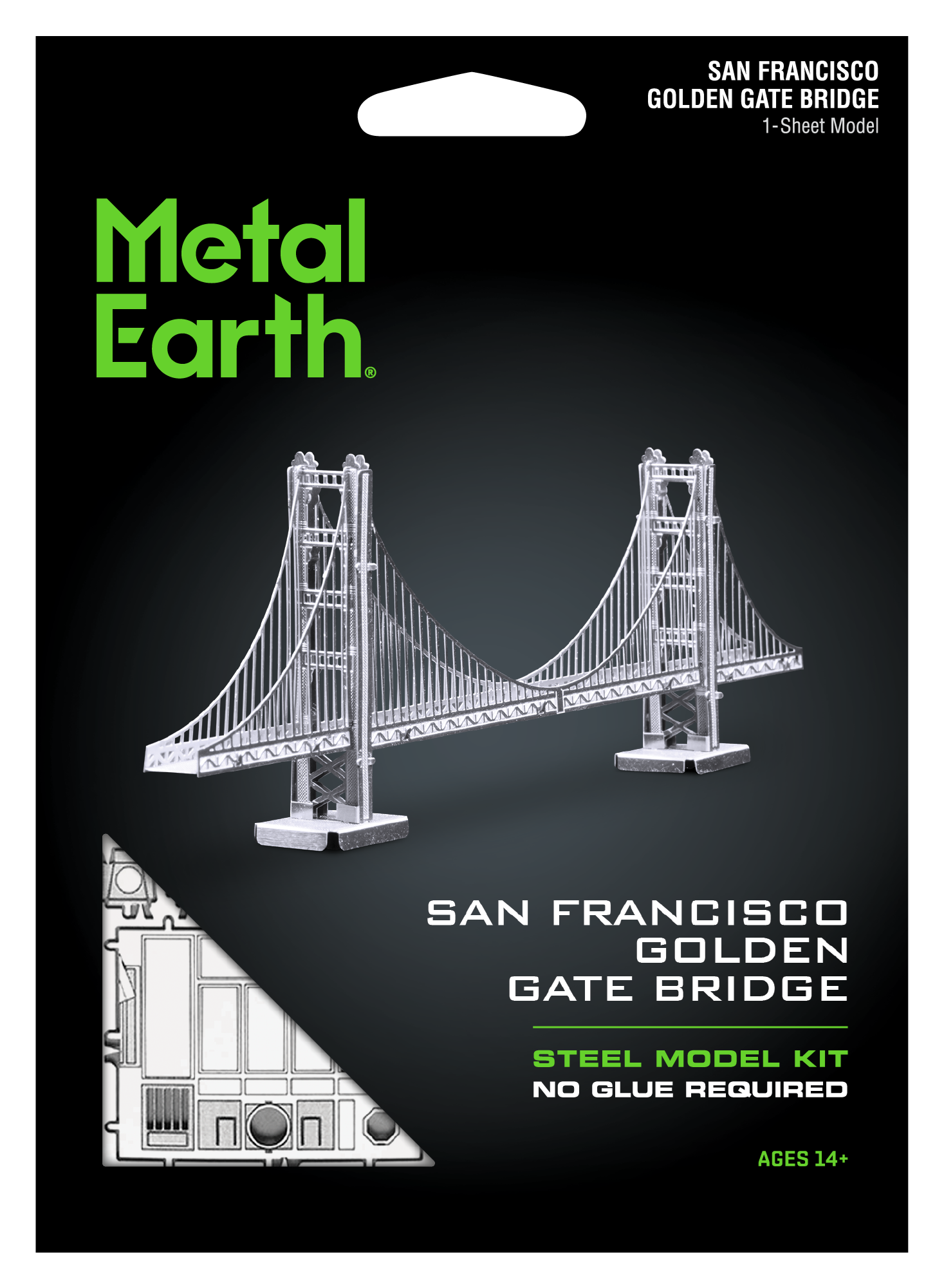 Metal Earth - San Francisco Golden Gate Bridge    