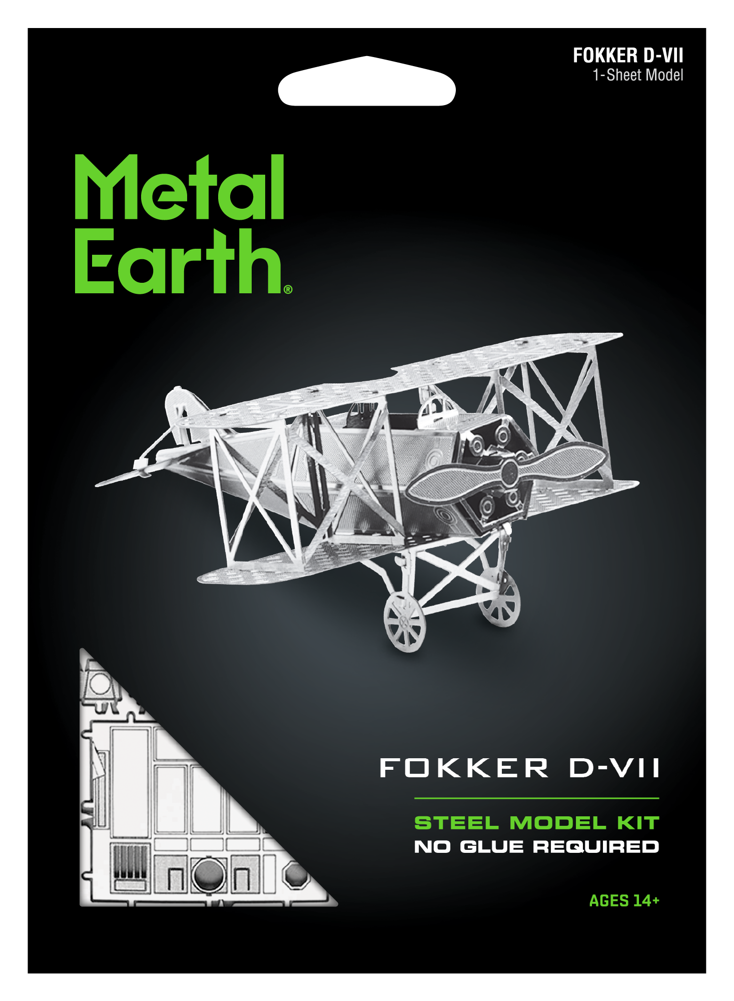 Metal Earth - Fokker D-VII Airplane    