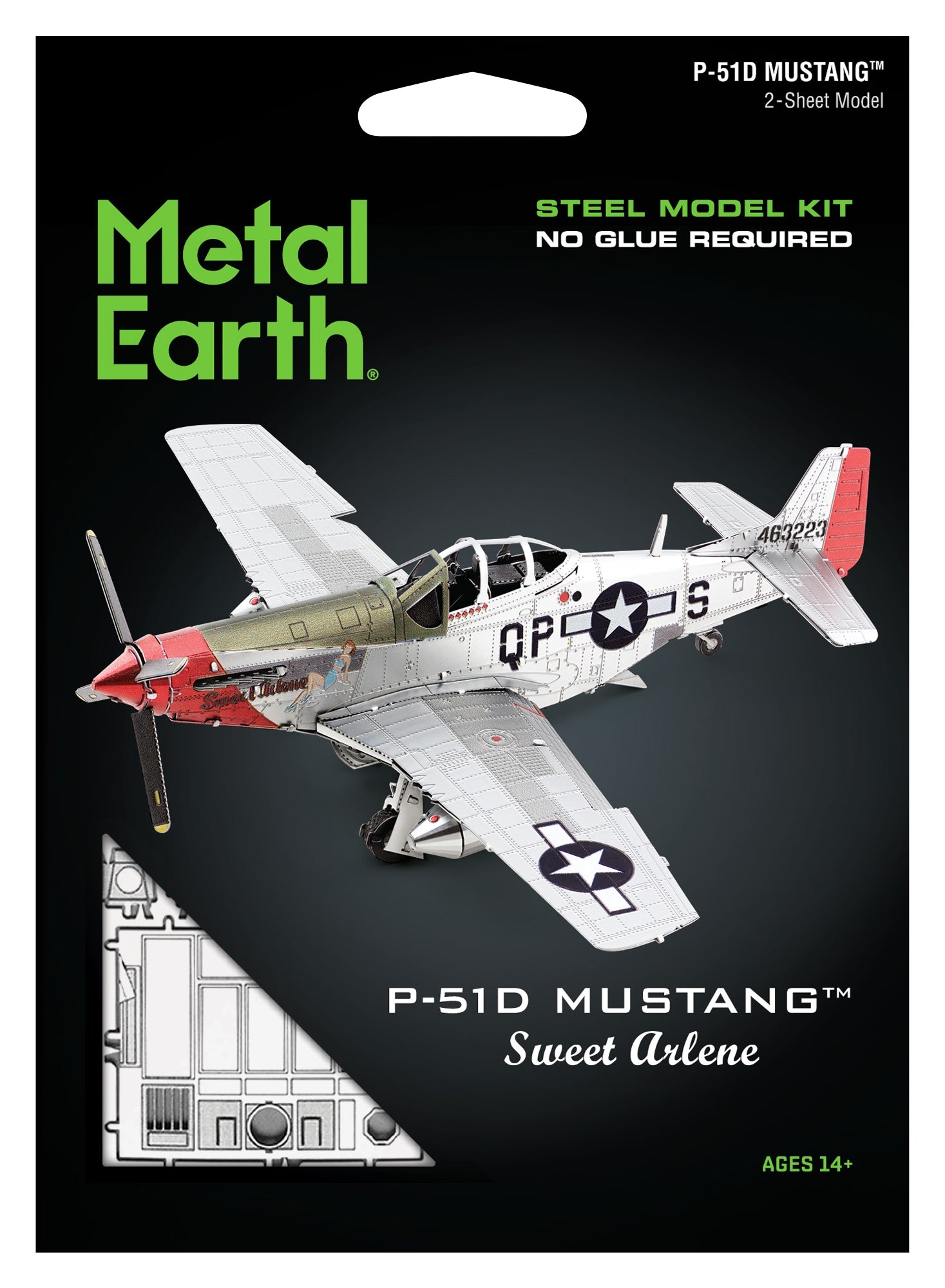 Metal Earth - P-51D Mustang Sweet Arlene    