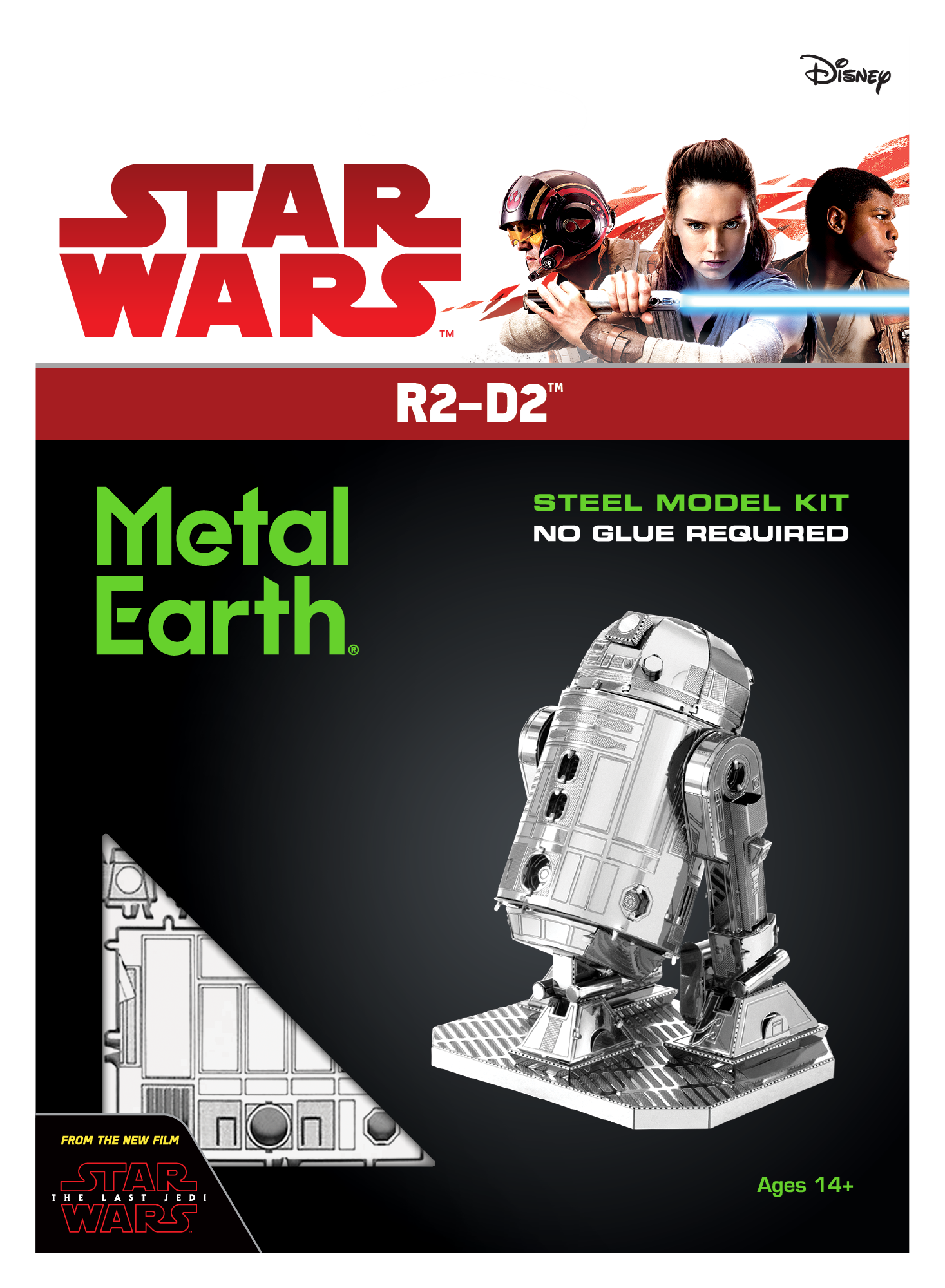 Metal Earth - Star Wars R2-D2    