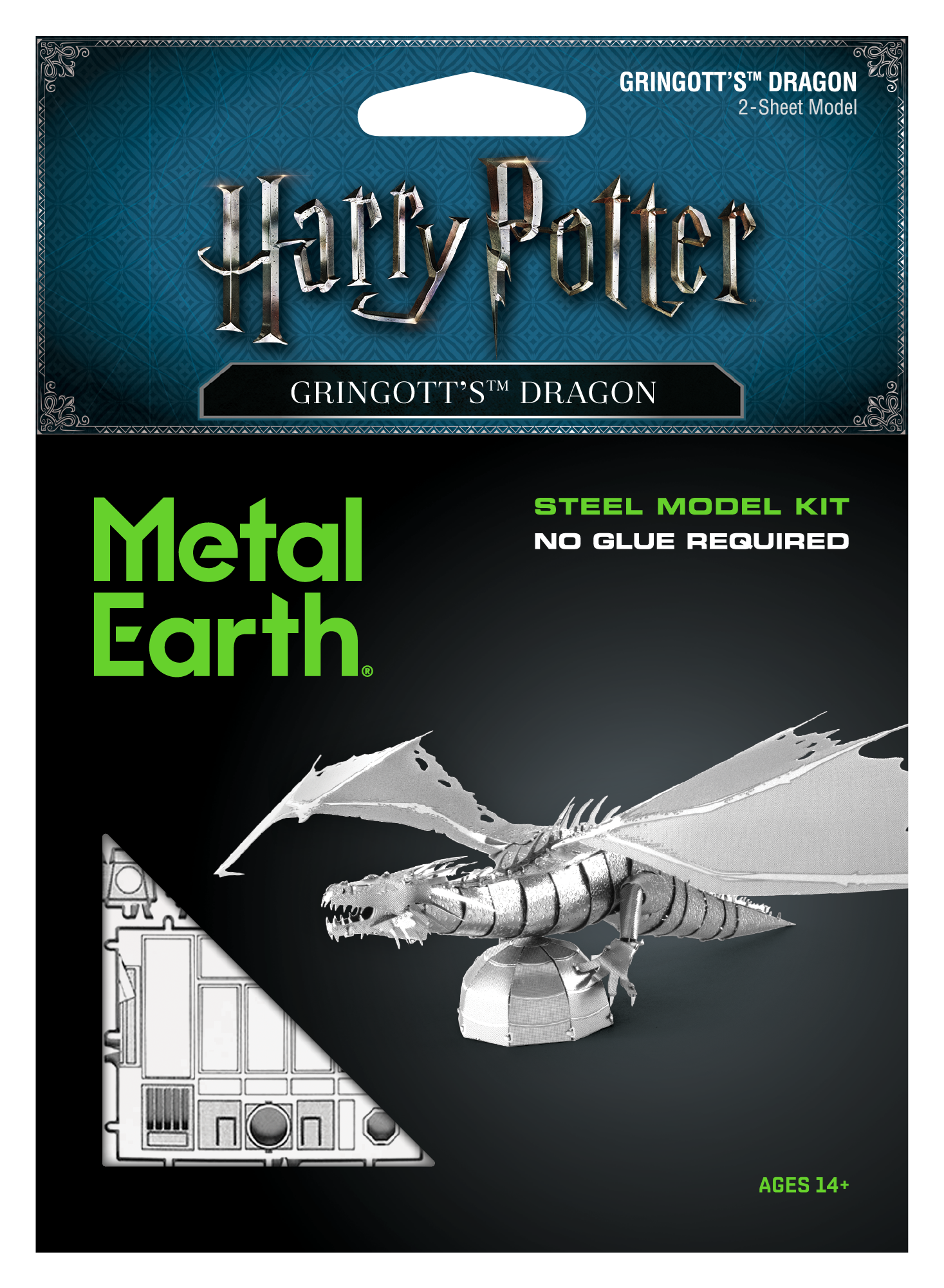 Metal Earth - Harry Potter Gringott's Dragon    