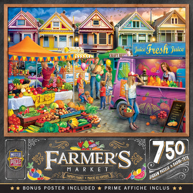 Weekend Market 750 Piece Farmers Market Puzzle    
