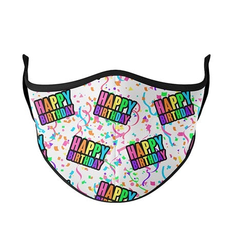 Kids Mask Ages 3-7 - Happy Birthday    