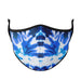 Kids or Adult Mask Ages 8+ - Blue Tie Dye    