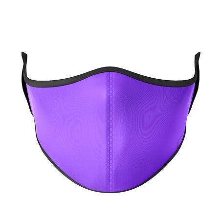 Kids or Adult Mask Ages 8+  - Solid Purple    
